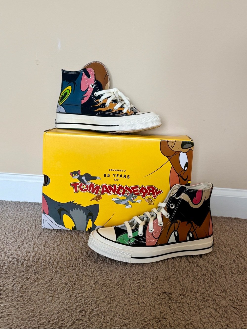 Converse Chuck Taylor All Star Hi Tom & Jerry 85th Anniversary